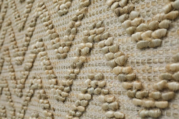 Jute Handwoven Rug Wave Natural